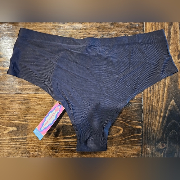 Cheek Boss No Show Cheekies panties - size XL. Color - solid black - Picture 6 of 8